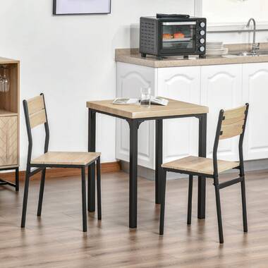 Gracie Oaks Staley 3 Piece Dining Set Reviews Wayfair